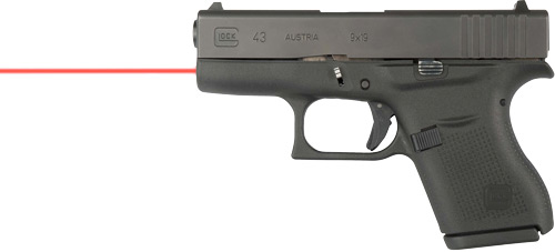 LASERMAX LASER GUIDE ROD RED FOR GLOCK 43 - for sale