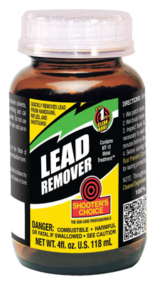 SHOOTERS CHOICE LEAD REMOVER 4OZ. BOTTLE - for sale