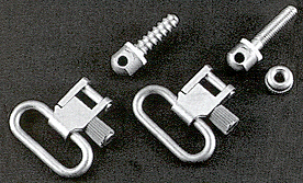 MICHAELS SWIVEL SET 1" FOR STANDARD RIFLES SILVER - for sale