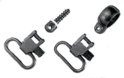 uncle mike's - Full Band - QD115 CF BL 1IN SLING SWIVEL SET for sale