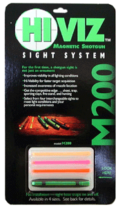 HIVIZ M200 SHOTGUN FRONT SIGHT MAGNETIC FOR .171-.265" RIBS - for sale