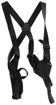 MICHAELS V-SHOULDER HOLSTER #1 RH NYLON BLACK - for sale