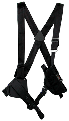 MICHAELS H-SHOULDER HOLSTER #15 RH/LH NYLON BLACK - for sale