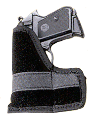 MICHAELS IN POCKET HOLSTER #1 RH/LH BLACK - for sale