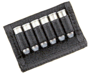 MICHAELS HANDGUN CARTRIDGE SLIDE 6-LOOPS NYLON BLACK - for sale