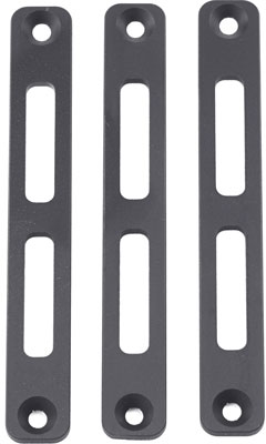 MANTICORE M-LOK PANEL FOR TRANSFORMER RAILS 3 PACK BLACK - for sale