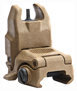 MAGPUL MBUS FRNT FLIP SGHT GEN 2 FDE - for sale