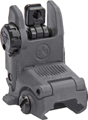 MAGPUL MBUS REAR FLIP SGHT GEN 2 GRY - for sale