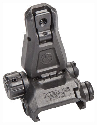 MAGPUL MBUS PRO REAR FLIP SIGHT BLK - for sale