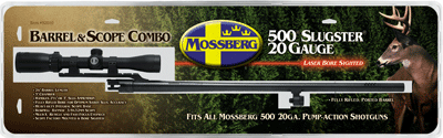 MOSSBERG BARREL 500 20GA 3" 24" TROPHY M.BLUED W/3-9X32 - for sale