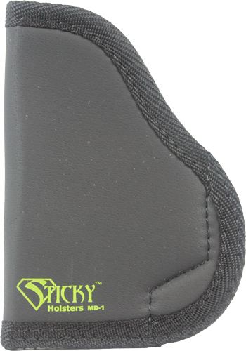 STICKY HOLSTERS SMALL 9MM'S UP TO 3.5" BARREL RH/LH BLACK - for sale