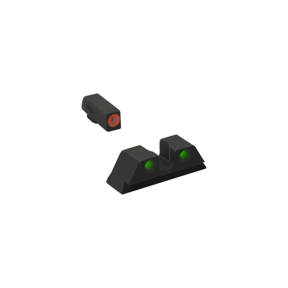MEPROLIGHT HYPERBRIGHT SIGHTS S&W M&P NON-EZ MOFELS ORANGE FRONT BLACK REAR - for sale