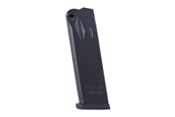 MEC-GAR MAGAZINE PARA ORDANCE P14 45ACP LUGER 14RD BLACK - for sale