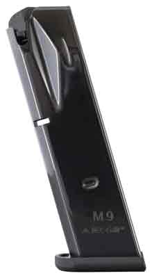 MEC-GAR MAGAZINE BERETTA 92FS 9MM 18RD FLUSH FIT AFC-BLACK - for sale