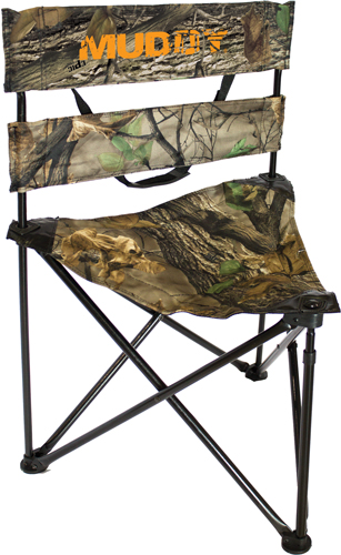 MUDDY FOLDING TRIPOD GROUND SEAT EPIC CAMO 250LB RATING - for sale