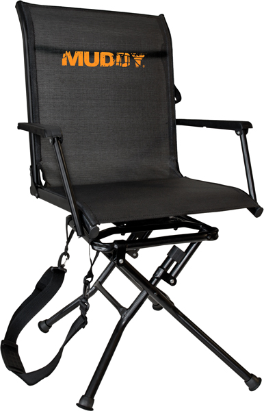 MUDDY SWIVEL-EASE FOLDING GROUND SEAT W/FLEX TEK SEAT - for sale