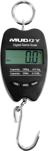 MUDDY 330LB DIGITAL SCALE MEASURES IN LBS/KILOS/STONES - for sale