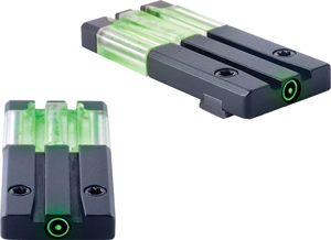 MEPROLIGHT FT BULLSEYE REAR SIGHT SIG P-SERIES NOT P365 GREEN - for sale