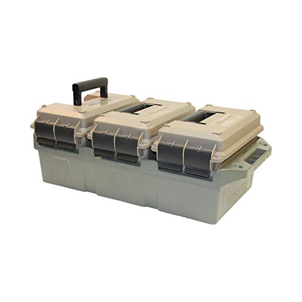 mtm molded products co - 3-Can Ammo Crate -  for sale
