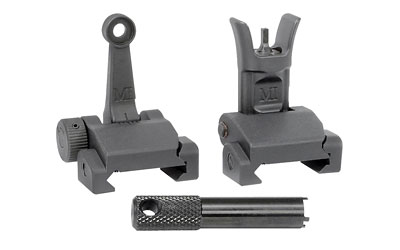 MI SIGHT SET COMBAT RIFLE SIGHTS PICATINNY RAIL - for sale