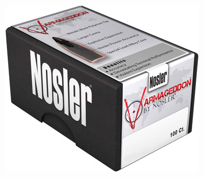 NOSLER BULLETS 17 CAL .172 20GR VARMAGEDDON FBHP 100CT - for sale