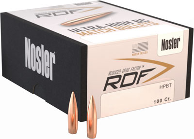 NOSLER BULLETS 22 CAL .224 70GR RDF HPBT 100CT - for sale