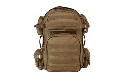 NCSTAR TACTICAL BACKPACK TAN 6 POCKETS - for sale