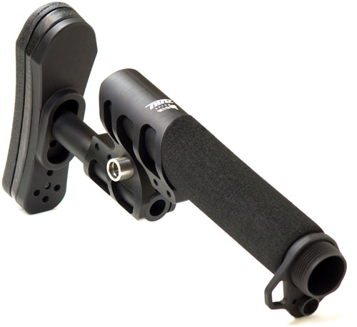 ODIN STOCK ZULU 2.0 W/PADDED BUFFER TUBE BLACK FOR AR-15 - for sale