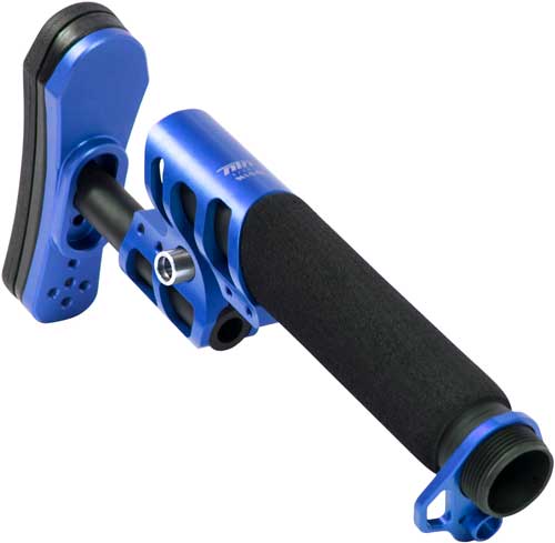 ODIN STOCK ZULU 2.0 W/PADDED BUFFER TUBE BLUE FOR AR-15 - for sale