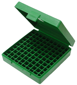 mtm case-gard - Ammo Box - P100 SML HNDGN AMMO BOX 100RD - GREEN for sale