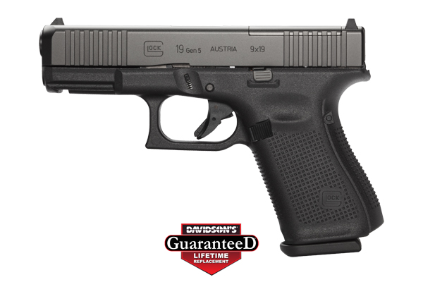 GLOCK 19 MOS 9MM GEN5 FS 10-SHOT W/FRONT SERATIONS - for sale