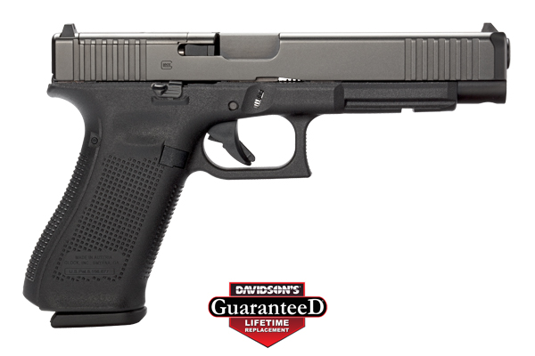 GLOCK 34 G34 GEN 5 HGA 9MM 5.32 IN BBL AS BLACK 4 LB TRIGGER 3/10RD MAGS FRONT SERRATIONS MOS - for sale