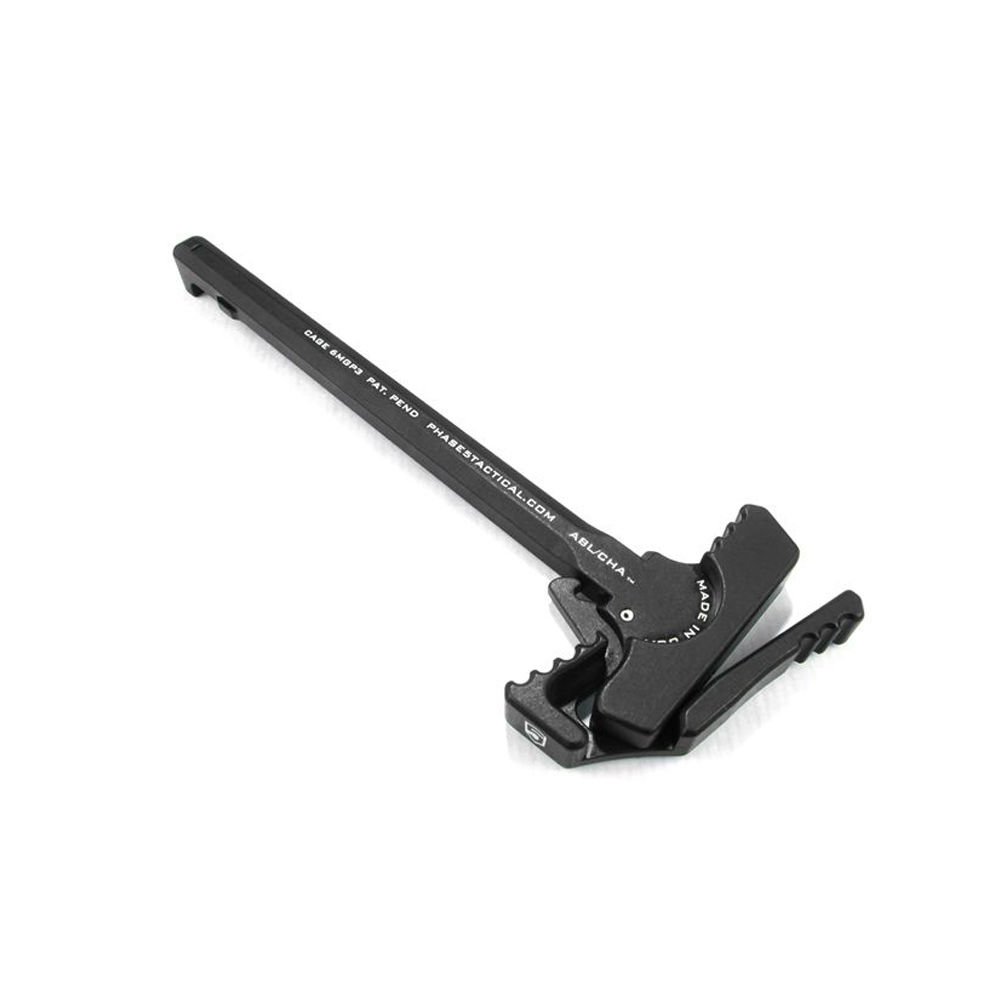 PHASE 5 CHARGING HANDLE AMBI- BATTLE LATCH FOR AR-15 BLACK - for sale