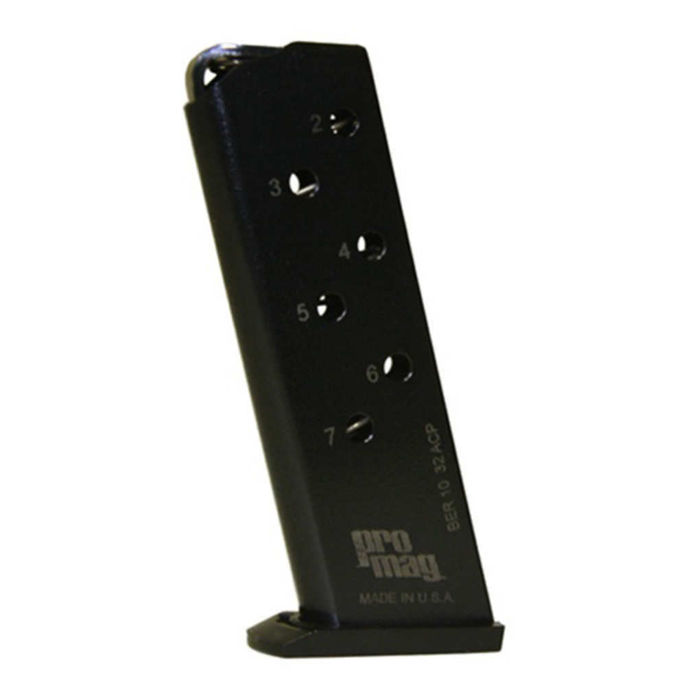 pro-mag - BER10 - .32 ACP - BER 3032 32ACP BL 7RD MAGAZINE for sale