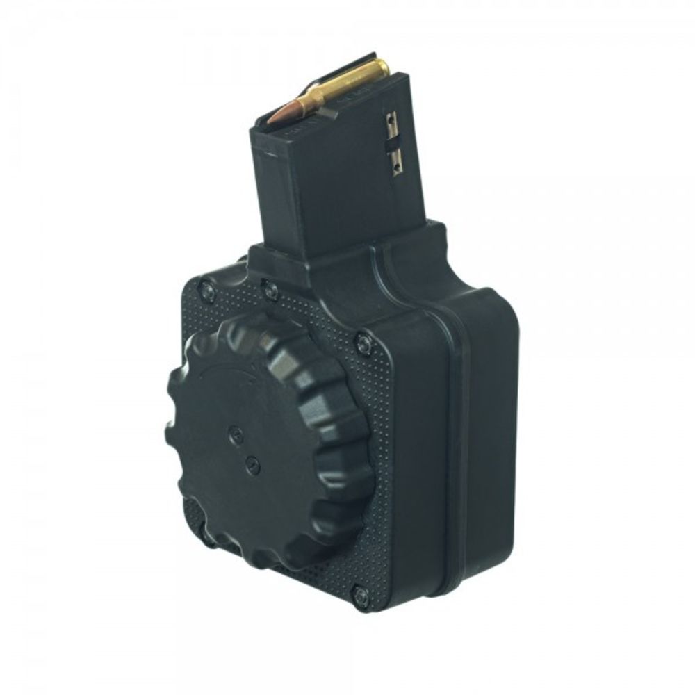 PRO MAG MAGAZINE AR-308 308 50RD DRUM BLK POLYMER - for sale