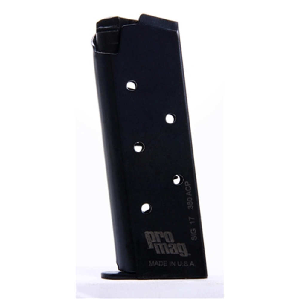 PRO MAG MAGAZINE SIG P238 380ACP 6RD BLUED STEEL - for sale
