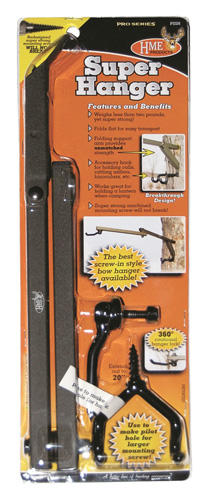 HME BOW HANGER SUPER HANGER 20" FOLDING W/ACC HOOKS 1EA - for sale