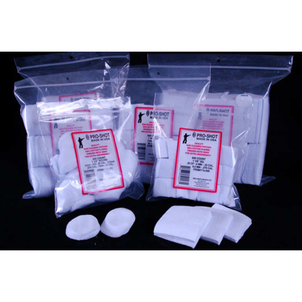 PRO-SHOT PATCH .17/.22 RIMFIRE 500CT - for sale