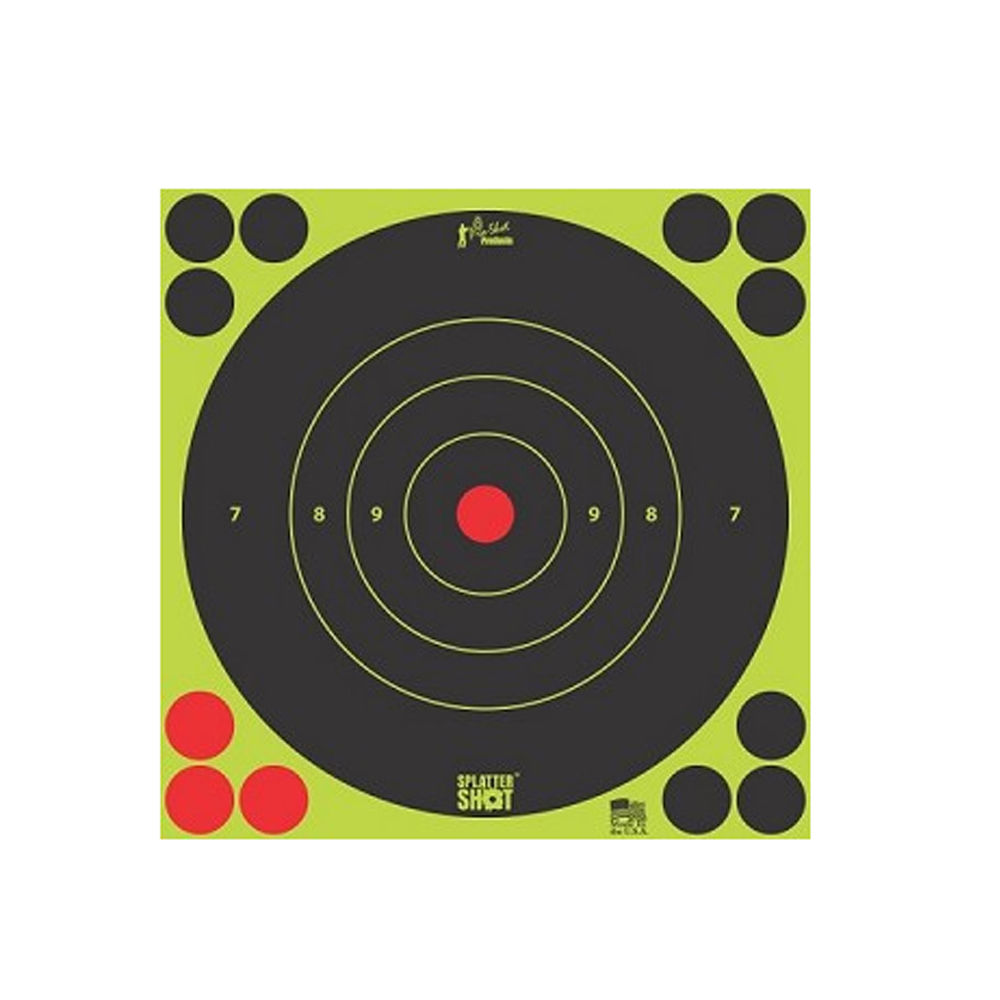 PRO-SHOT TARGET 17" GRN BULLSEYE 5PK - for sale