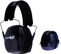 HOWARD LEIGHT LEIGHTNING L2F FOLDING EAR MUFF NRR27 - for sale