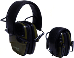 HOWARD LEIGHT IMPACT ELECTRONIC EAR MUFF NRR22 - for sale