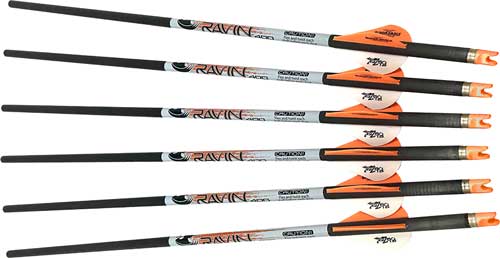 RAVIN XBOW ARROW PREMIUM CARBON W/2" VANE .001" 6PK - for sale