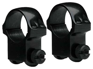 RUGER 5B/6B HIGH BLUED 1" RING SET - for sale