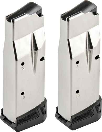 Ruger - Max-9 - 9mm Luger - MAX9 9MM NKL 12RD VALUE 2 PACK MAG for sale