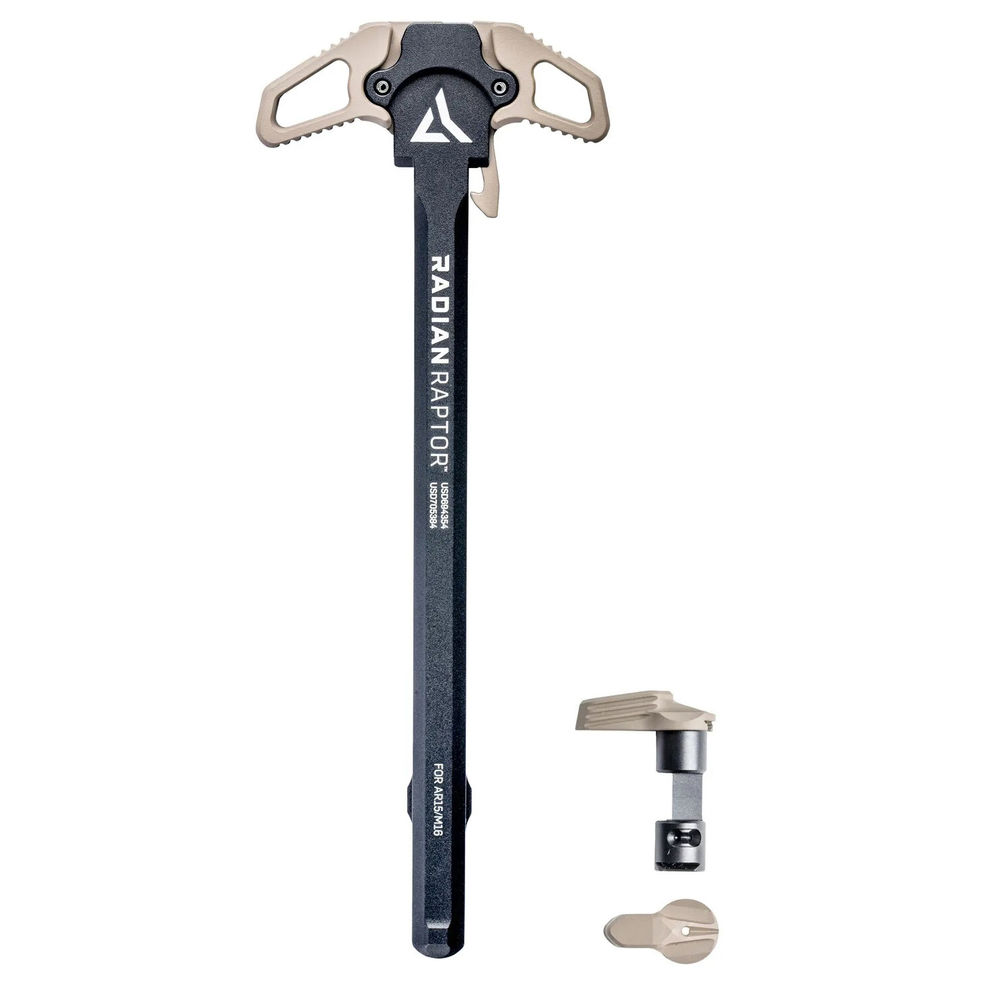 RADIAN RAPTOR COMBO CHARGING HANDLE AMBI SAFETY 45/90 FDE - for sale