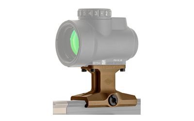 reptilla,llc - Dot Mount - Flat Dark Earth Anodized