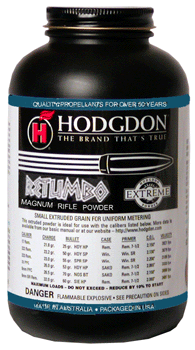 HODGDON RIFLE POWDER RETUMBO 1-LB CAN ( 10 PER CASE ) - for sale