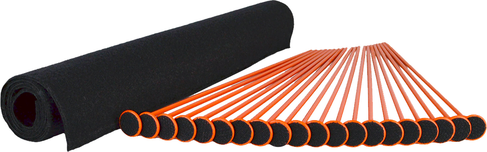 GSS MEDIUM RIFLE ROD KIT 20ORG RIFLE RODS .22 CAL 19"X30" - for sale