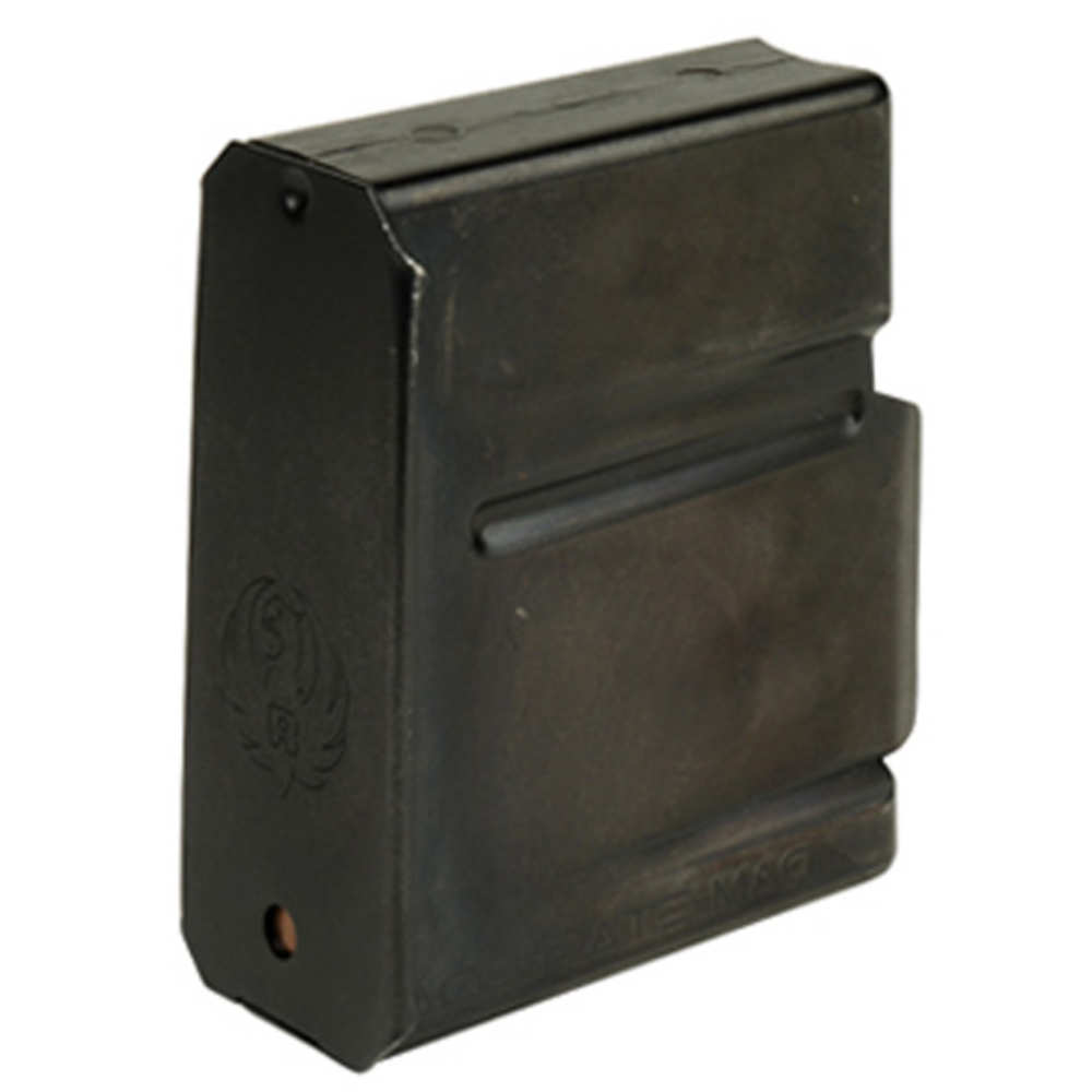 RUGER MAGAZINE 77 308 WIN 5 RD BLACK PLASTIN - for sale