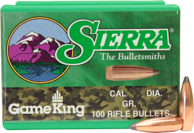 SIERRA BULLETS 6MM .243 100GR SP-BT 100CT - for sale